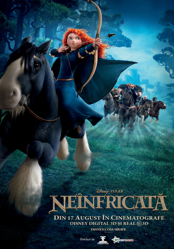 Brave poster 70x100 cm