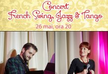 Concert: French Swing, Jazz & Tango, pe 26 mai, la Ceainăria La un Ceai