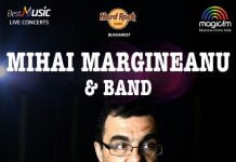 Mihai Margineanu & Band canta pe 26 mai la Hard Rock Cafe