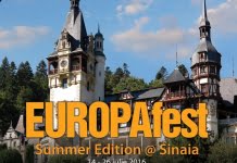 Start EUROPAfest Summer Edition 2016 ! Artiști prestigioși în concert la Castelul Peleș