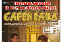 Horatiu Malaele, sarbatorit pe scena TNB pe 31 iulie si 1 august