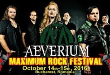Aeverium – o nouă trupă confirmată la Maximum Rock Festival 2016