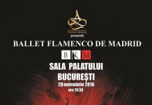 Spectacolul dansatorilor Ballet Flamenco de Madrid de la Bucuresti, reprogramat pentru 28 noiembrie
