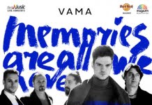 Vama in concert la Hard Rock Cafe pe 7 septembrie