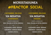 O nouă premieră în microstagiunea Reactor Social