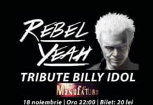 Tribute Billy Idol cu maghiarii de la Rebel Yeah la Timisoara