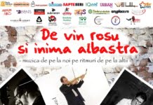 Concert: De vin roșu și inimă albastră, miercuri, 30 noiembrie la Ceainăria ARTea