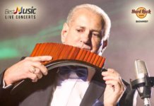 Concert Gheorghe Zamfir la Hard Rock Cafe