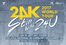 Prinde unul dintre ultimele bilete disponibile pentru concertul kpop al anului 2017. 24K concertează în premieră în România
