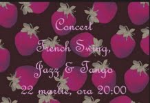 French Swing, Jazz & Tango cu Diana Tudor și Alex Burcă, miercuri, 22 martie, la ceainaria GreenTea