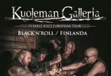Black’n’roll finlandez cu Kuoleman Galleria luni, la Bucuresti