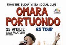 Pe 25 aprilie, Damian Drăghici canta in duet cu Omara Portuondo, la Sala Palatului