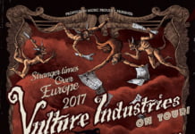 Vulture Industries va concerta la Cluj Napoca și București. Guest: Hteththemeth