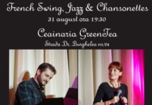 French Swing, Jazz & Chansonettes, pe 31 august, la GreenTea