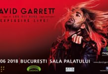 DAVID GARRETT va susține concertul său crossover pentru prima dată în România!