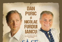 DAN PURIC şi NICOLAE FURDUI IANCU vă invită la spectacolul de gală “Să se ridice ţara!” pe 28 noiembrie la Sala Palatului