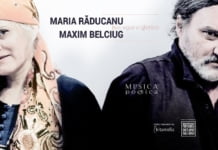 Maria Răducanu și Maxim Belciug cântă la Iași și Suceava