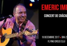 Concert de Crăciun cu Emeric IMRE în Flying Circus