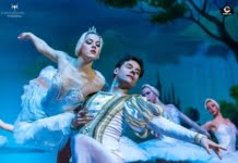 Lacul Lebedelor, o poveste nemuritoare, o feerie pe gheata