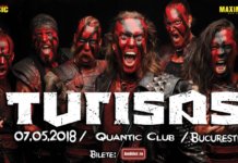 Turisas concertează la București în data de 7 mai