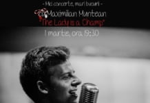 Concert live JAZz – The Lady is a Champ, 1 martie, ceainăria GreenTea