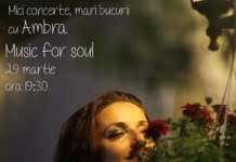 Concert live – Music for SOUL, 29 martie, ora 19:30, la Ceainaria GreenTea