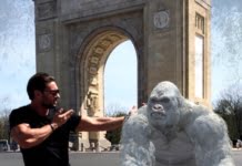 “Rampage: Scăpaţi de sub control” te invită în universul animalelor gigantice prin aplicaţia “Rampage: AR Unleashed”