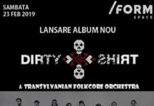 Dirty Shirt lansează noul album la Cluj, într-un concert special