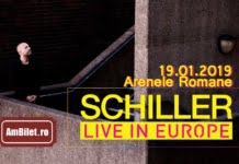 INVITATIA LUI SCHILLER PENTRU CONCERTUL DIN 19 IANUARIE 2019
