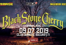 Concert Black Stone Cherry în premieră la Bucuresti!