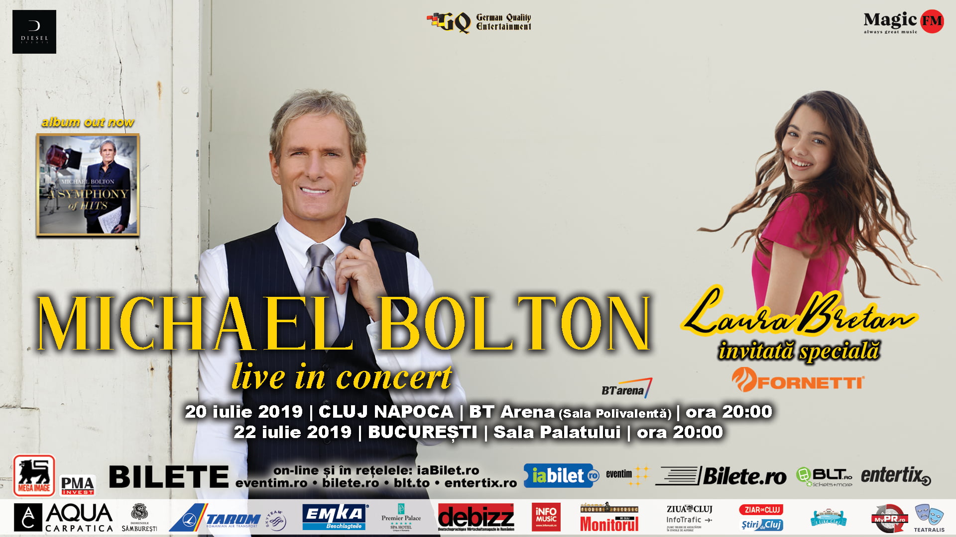 REGULI DE ACCES CONCERTE MICHAEL BOLTON CLUJ NAPOCA – BUCURESTI