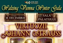 WALZING VIENNA WINTER GALA Eveniment de sarbatoare, in premiera, alaturi de orchestra “Virtuozii Joahnn Strauss”!