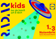 RADAR Kids aduce un loc de joacă art & tech pentru 3 zile în București