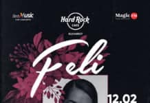 Concert Feli la Hard Rock Cafe pe 12 Februarie