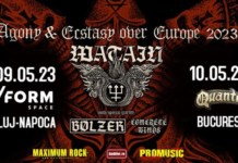Concert Watain și Bolzer în București și Cluj