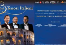 TREI 3 TENORIITALIENI aduc arii şi canzonete celebre pe scena TNB pe 15 mai