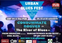 Urban Blues Fest #4 – Autumn Edition anunţă noi nume pe afiş: The River of Blues (BG), Marcian Petrescu Blues Sextet (RO) şi Steel Blues (RO)