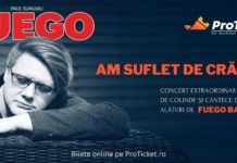 Paul Surugiu – Fuego porneşte în turneul de colinde “Am suflet de Crăciun”
