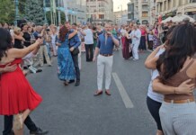 Apariţie surpriză a tenorului ŞTEFAN von KORCH la Noaptea Dansului 2024 – cel mai mare eveniment de dans urban din ţară