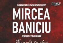 MIRCEA BANICIU – din nou la Sala Palatului pe 24 Martie în concertul „Eșarfă în dar”