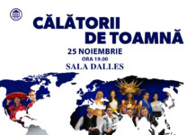 „Calatorii de toamnă” pe 25 noiembrie la Sala Dalles