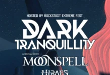 DARK TRANQUILLITY, MOONSPELL SI HIRAES ÎN QUANTIC