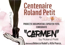Centenarul Roland Petit aduce celebra coregrafie din„CARMEN” a meastrului neo-clasicului pe scene din Bucureşti, Cluj-Napoca, Iaşi şi Timişoara in luna august