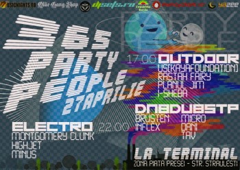 365 Party People în Club Terminal din Bucureşti