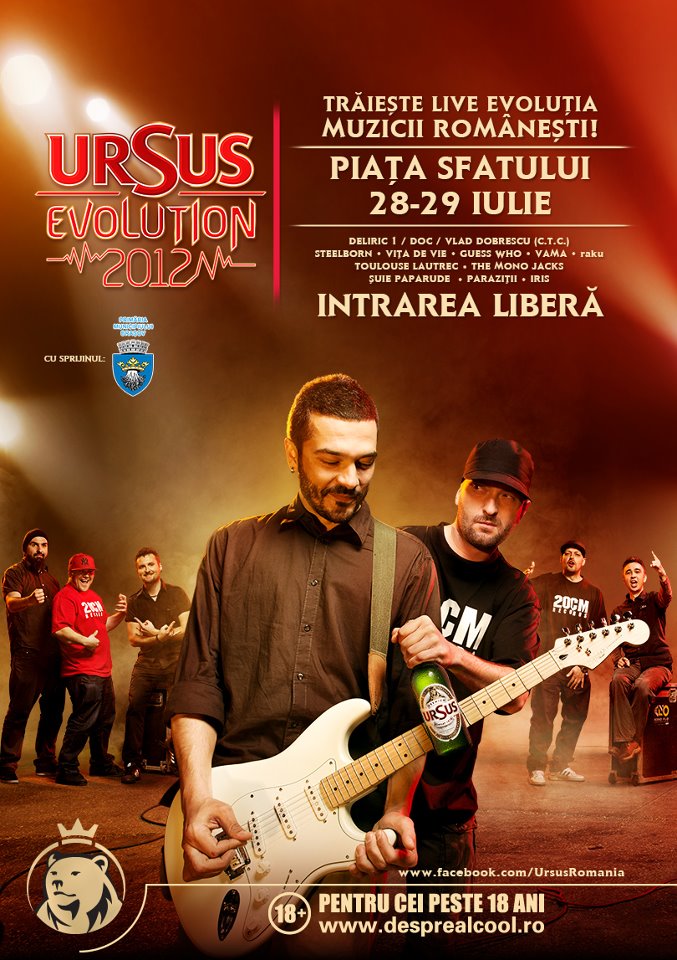Ursus Evolution 2012 azi si maine la Brasov in Piata Sfatului