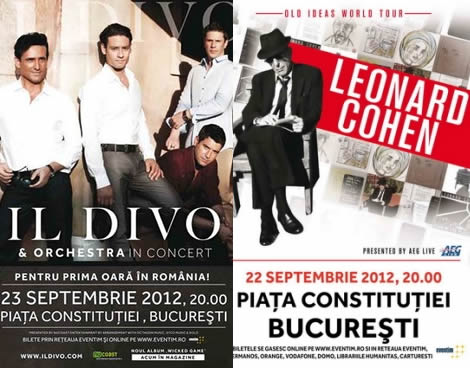 Leonard Cohen şi Il Divo..reguli de acces