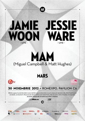 TM LIVE prezinta: Jamie Woon, Jessie Ware, MAM