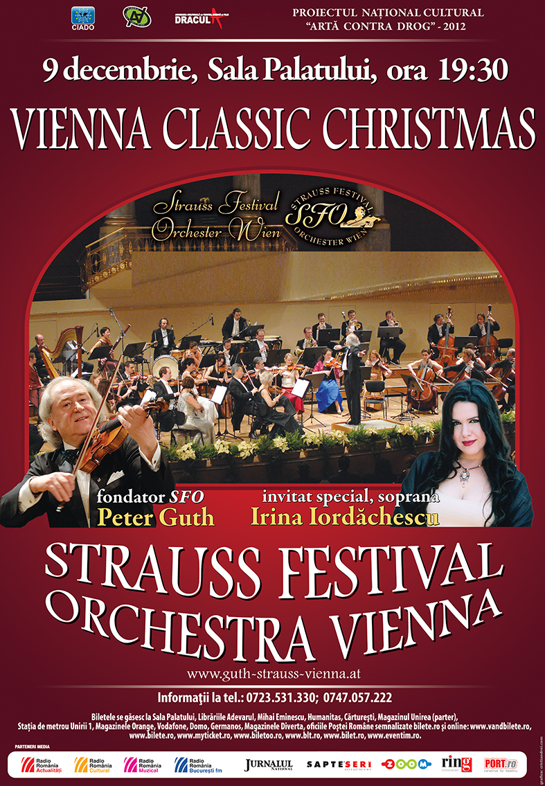 Afis VIENNA CLASSIC CHRISTMAS 2012_BUCURESTI