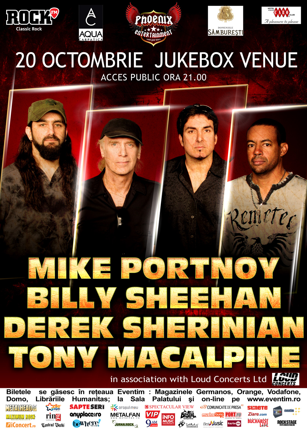 MIKE PORTNOY  BILLY SHEEHANTONY MACALPINE  DEREK SHERINIAN 2