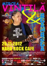 Mircea Vintila si Brambura in Hard Rock Cafe